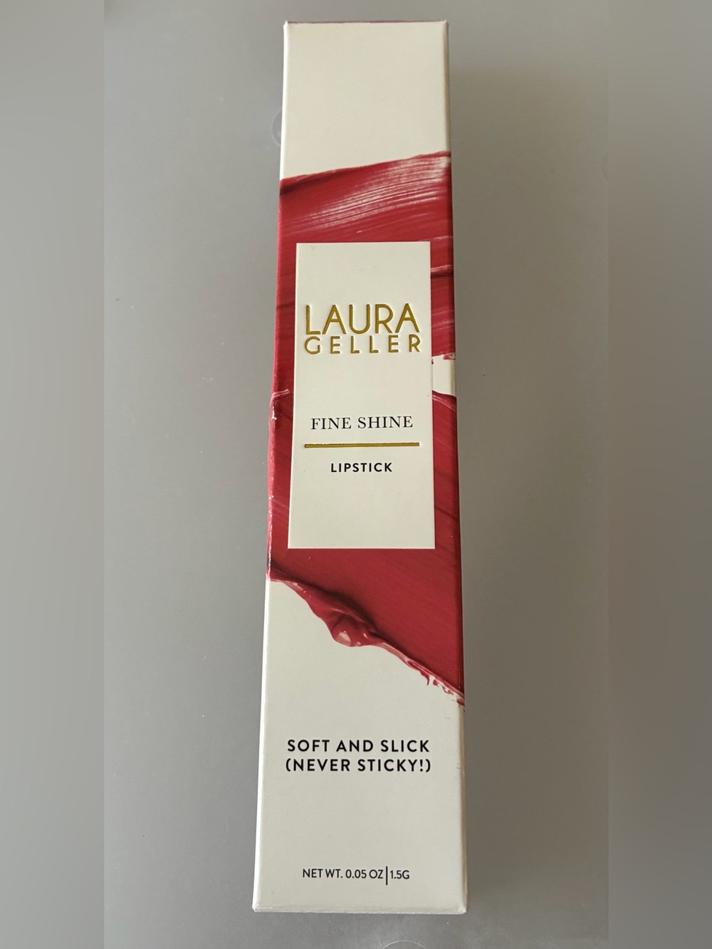 Laura Geller Fine Shine Lipstick “On The Town” New In Box NWB